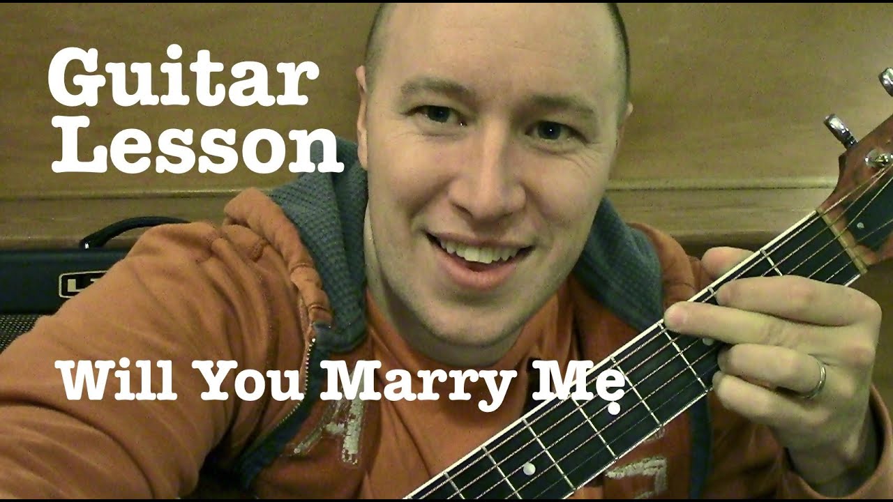 guitar chords for marry me